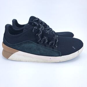 Sorel Womens Out N About Plus Lace Sneaker Black Size 8.5